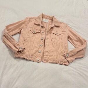 NEW | Lucky Brand Light Pink Jean Jacket